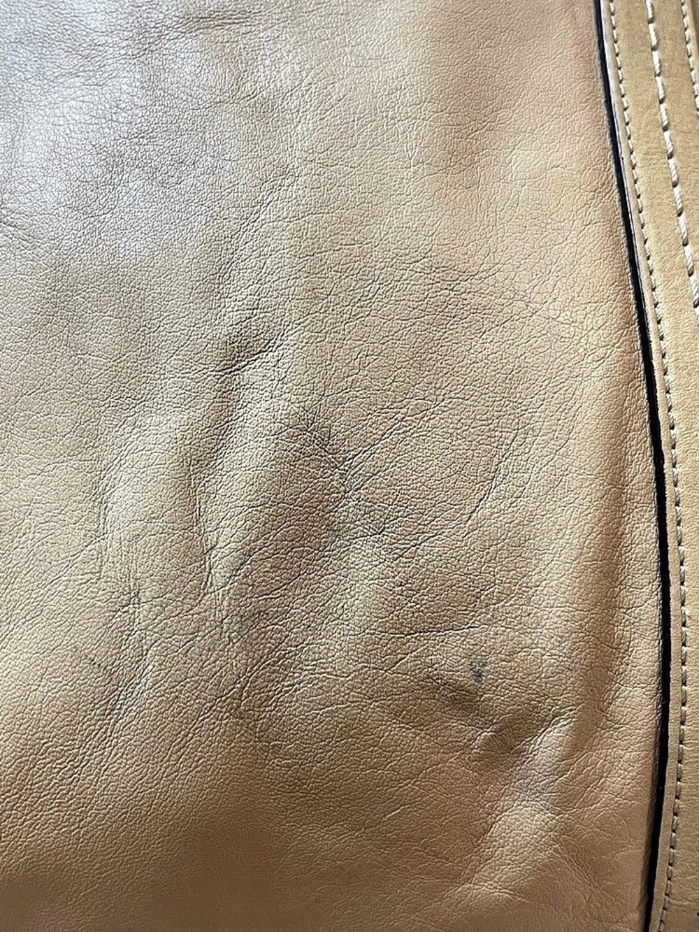 Coach Legacy East West Gallery Tote Beige Leather Bag - Picture 11 of 13